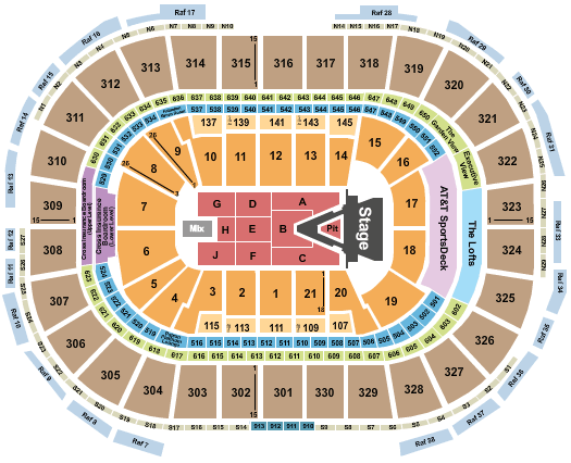 TD Garden Aerosmith Seating Chart